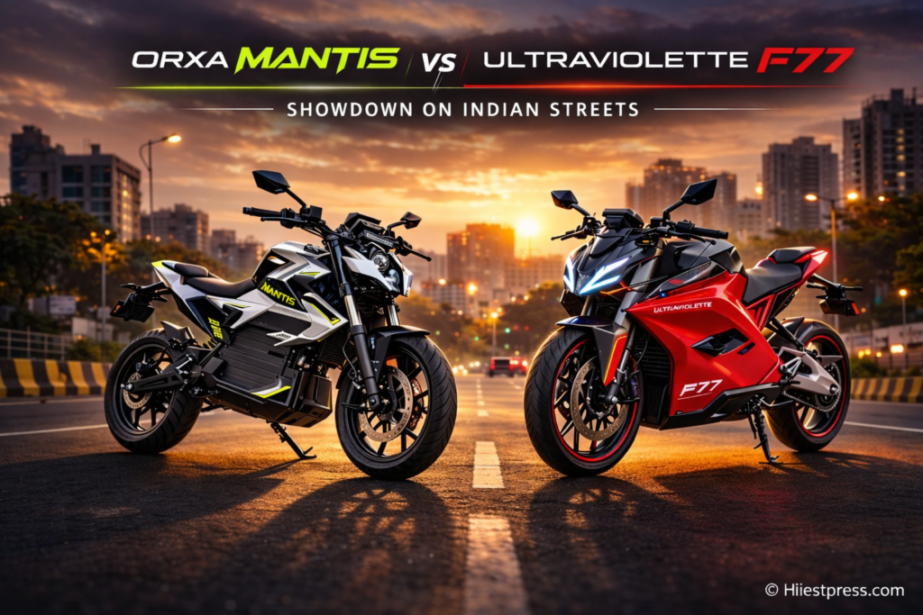 Orxa Mantis vs Ultraviolette F77