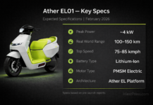 Ather EL01 Electric Scooter: Price, Reviews and launch date